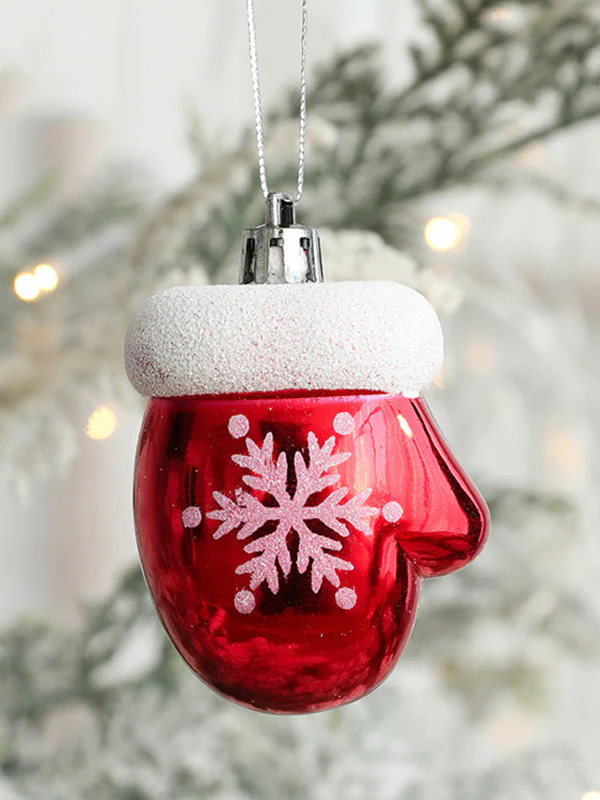 2 Pcs New Snowman House Ice Cream Christmas Xmas Tree Decorations Pendant - Image 15
