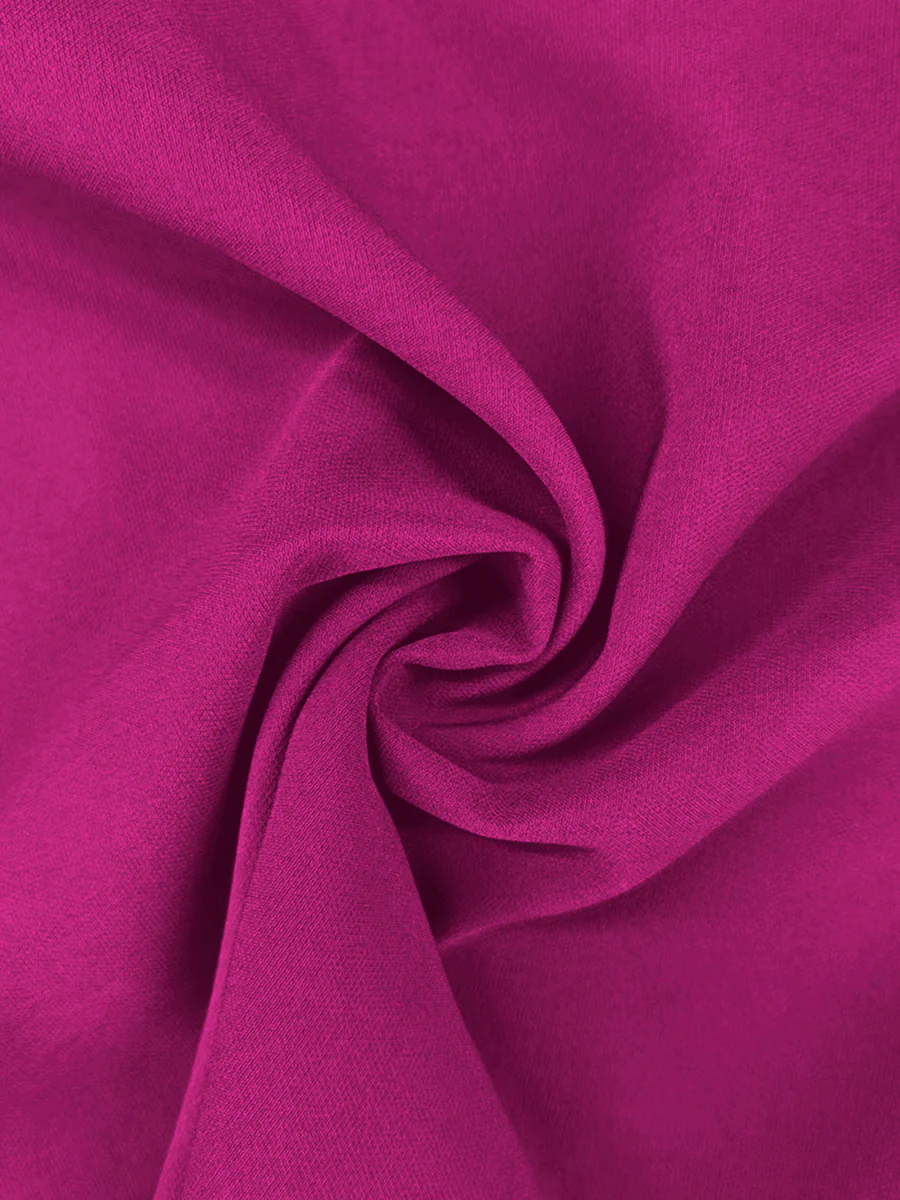 A-Line High Waisted Pleated Solid Color Split-Joint Round-Neck Maxi Dresses - Image 11