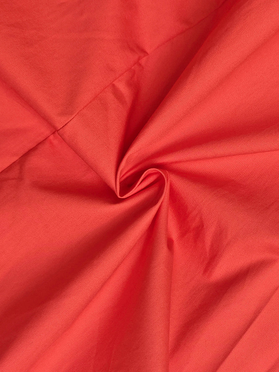 A-Line High Waisted Pleated Solid Color V-Neck Maxi Dresses Shirt Dress - Image 15