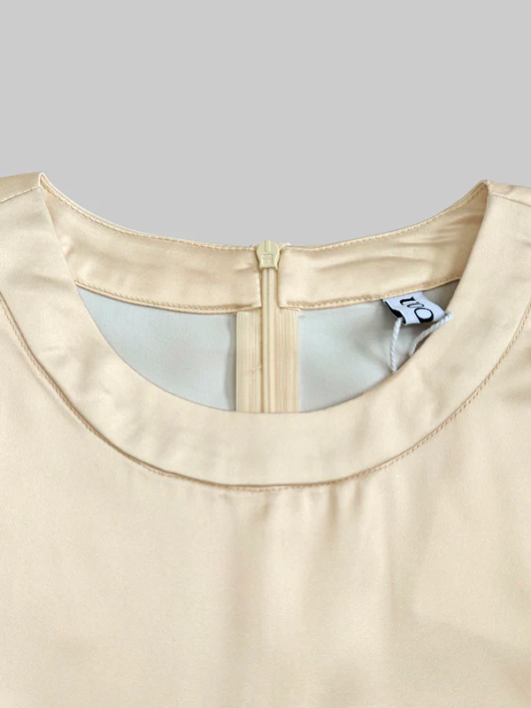 A-Line Long Sleeves Elasticity Gradient Pockets Round-Neck Maxi Dresses - Image 9
