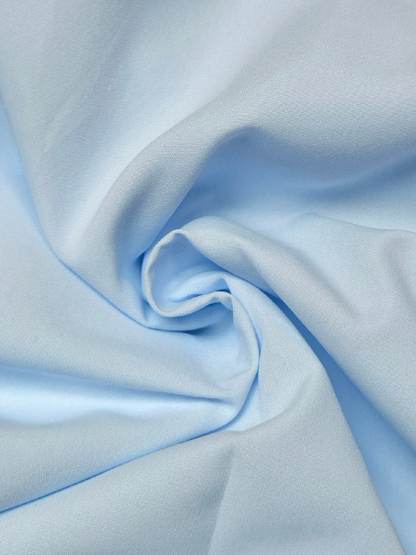 A-Line Long Sleeves Layered Pleated Pockets Solid Color Split-Joint Lapel Midi Dresses Shirt Dress - Image 9