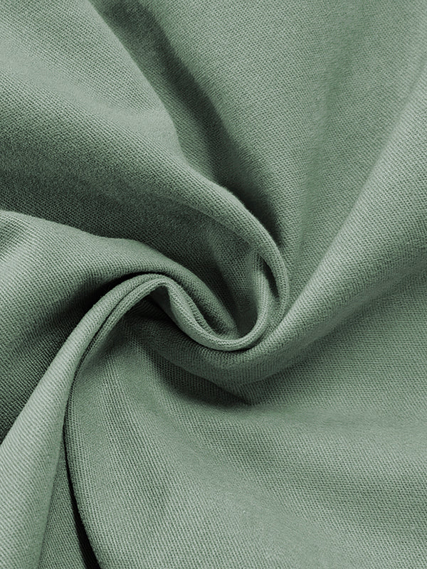 A-Line Loose Asymmetric Elasticity Pockets Split-Joint Skirts Bottoms - Image 15