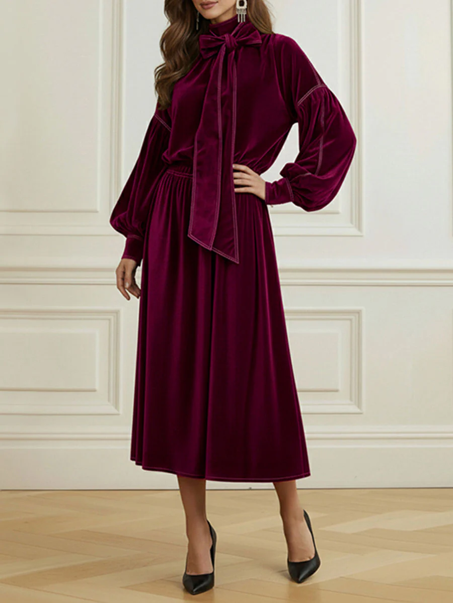 A-Line Loose Solid Color Skirts Bottoms - Image 4