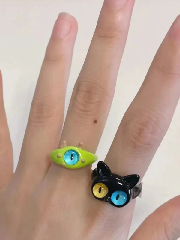 Adjustable Animal Shape Geometric Rings Accessories - Image 2