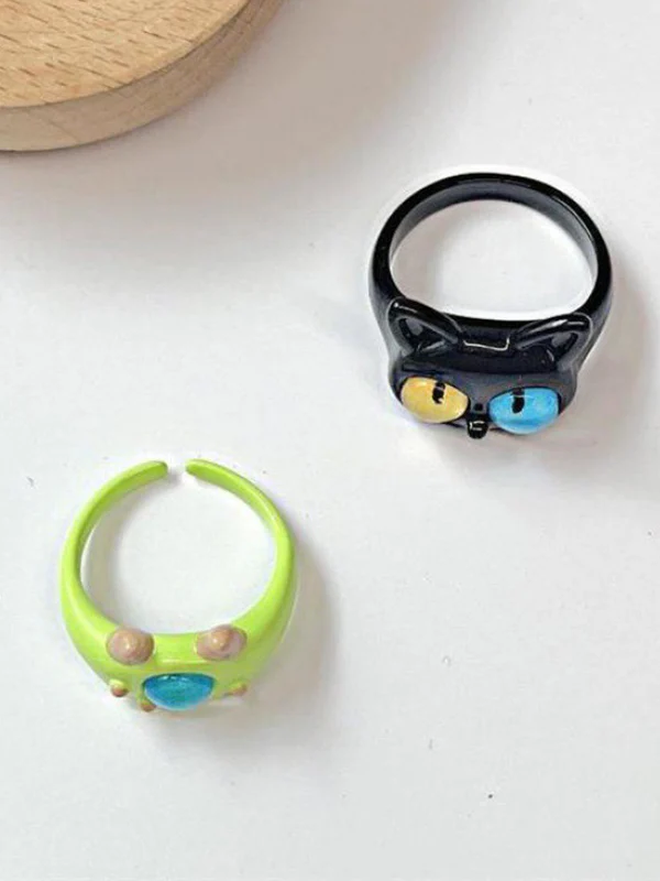 Adjustable Animal Shape Geometric Rings Accessories - Image 3
