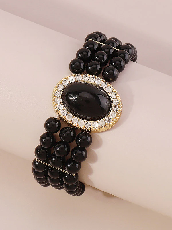 Adjustable Chains Geometric Rhine Stones Bracelet Accessories - Image 10