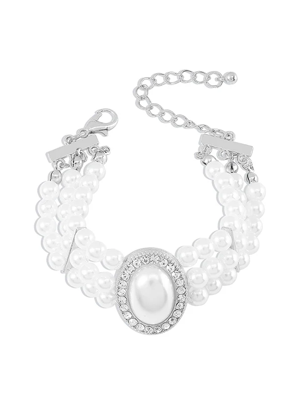 Adjustable Chains Geometric Rhine Stones Bracelet Accessories - Image 13