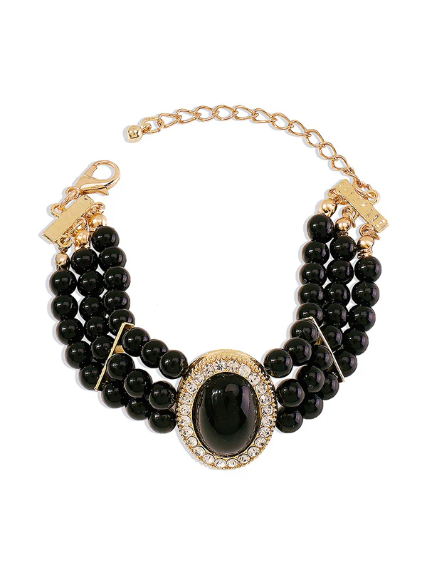 Adjustable Chains Geometric Rhine Stones Bracelet Accessories - Image 15