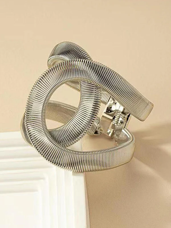Adjustable Chains Hollow Round Cut Bracelet Accessories - Image 3