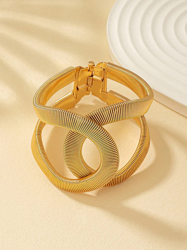 Adjustable Chains Hollow Round Cut Bracelet Accessories - Image 8