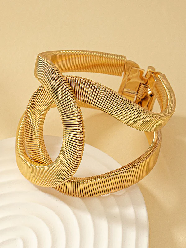 Adjustable Chains Hollow Round Cut Bracelet Accessories - Image 9