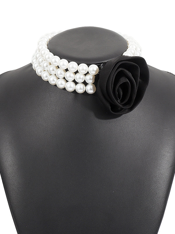 Adjustable Chains Three-Dimensional Flower Necklaces Accessories - Image 6