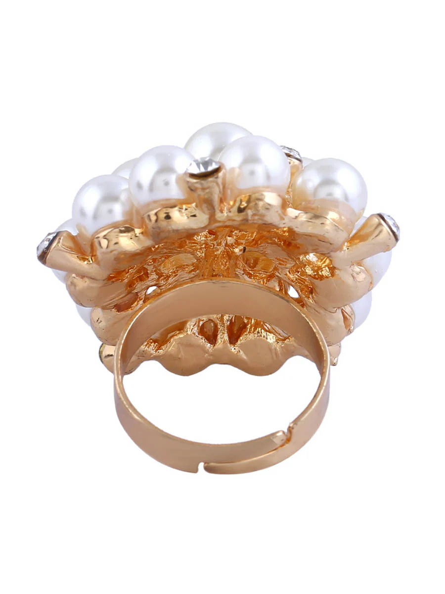 Adjustable Flower Shape Geometric Rings Accessories - Image 11