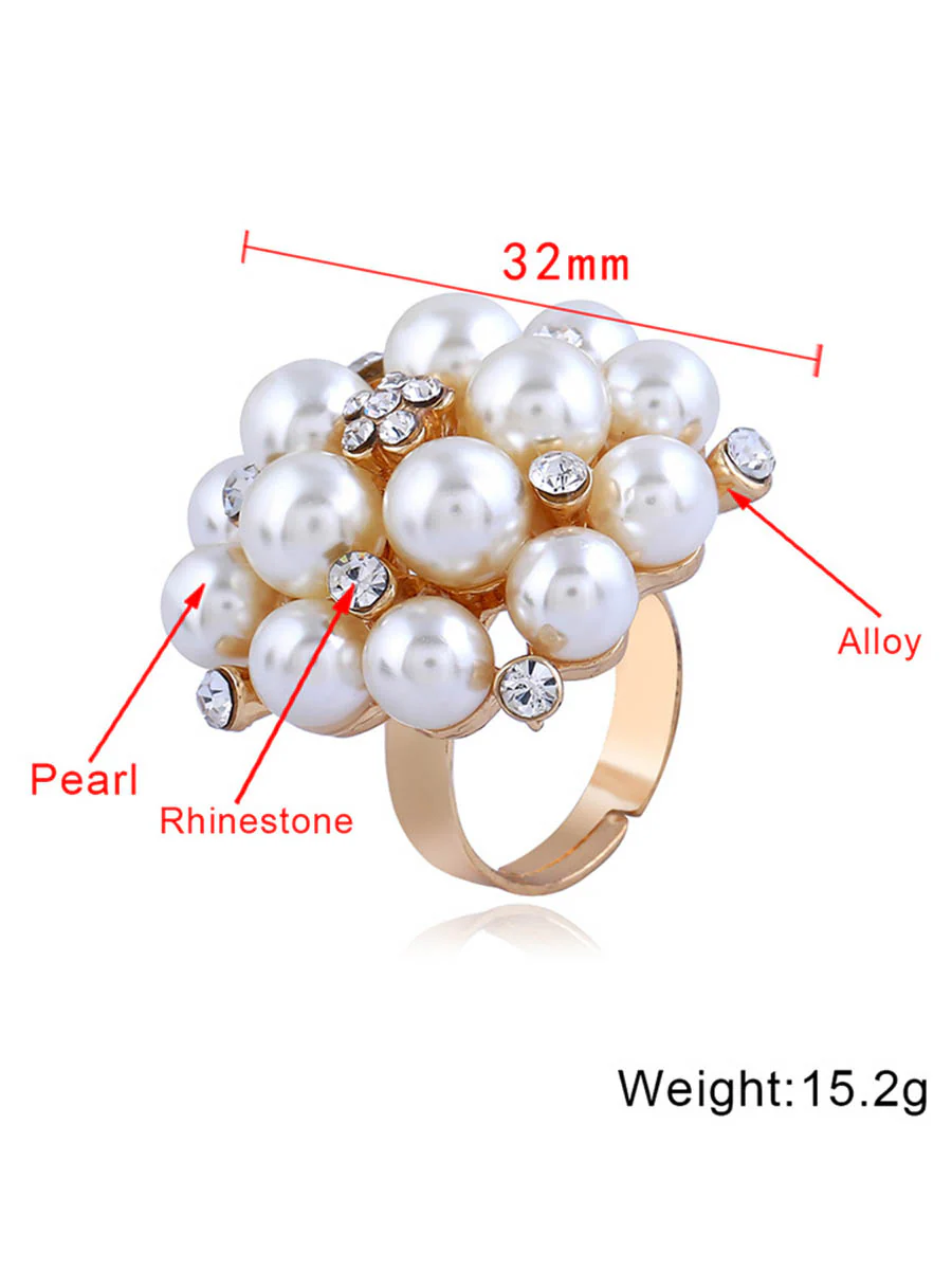 Adjustable Flower Shape Geometric Rings Accessories - Image 13