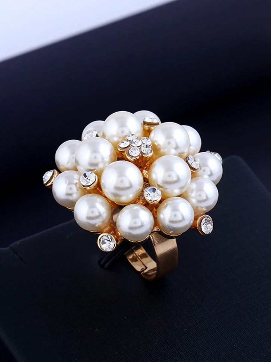 Adjustable Flower Shape Geometric Rings Accessories - Image 5