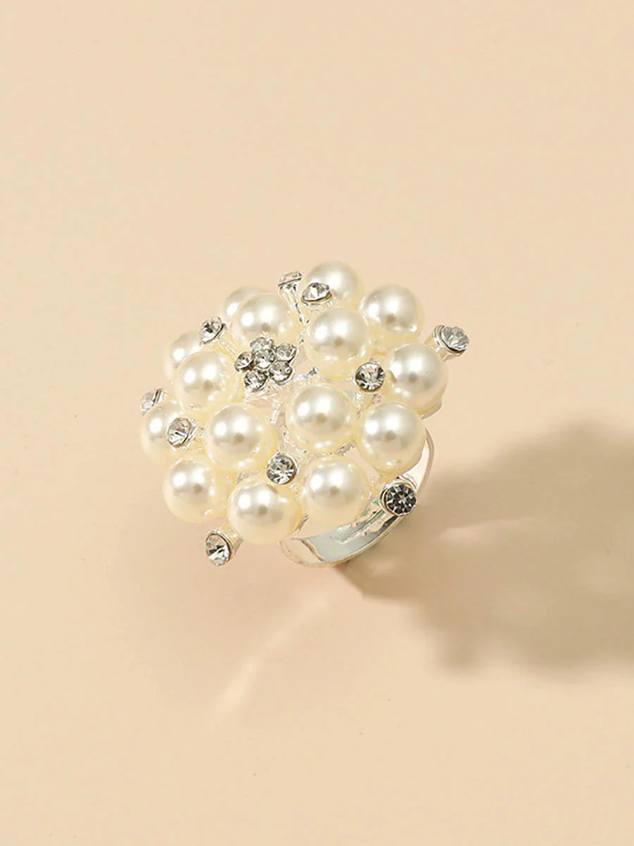 Adjustable Flower Shape Geometric Rings Accessories - Image 7