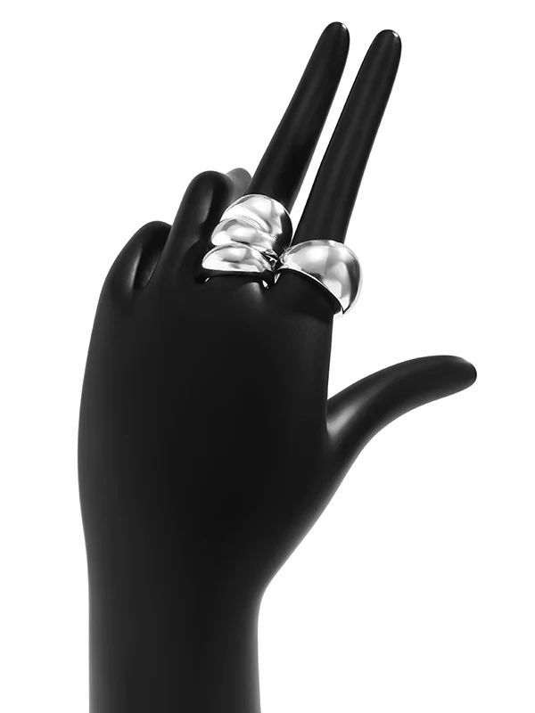 Adjustable Geometric Rings Accessories - Image 5
