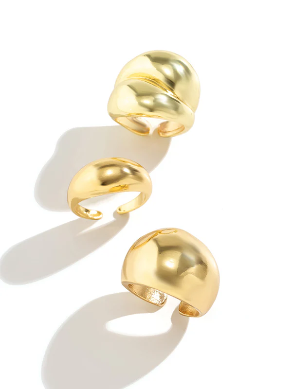Adjustable Geometric Rings Accessories - Image 7