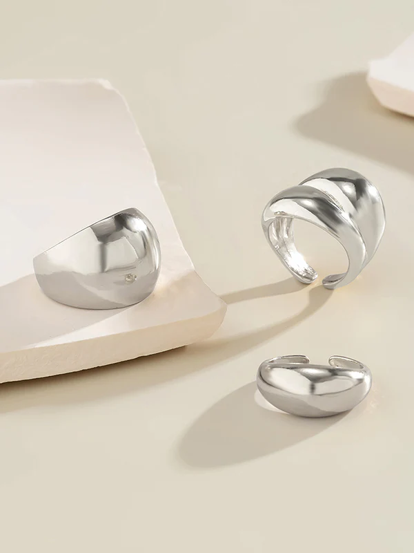 Adjustable Geometric Rings Accessories - Image 9