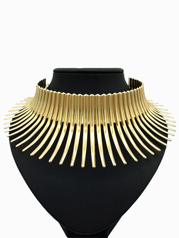 Adjustable Geometric Solid Color Necklaces Accessories - Image 5