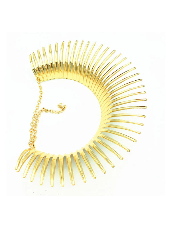 Adjustable Geometric Solid Color Necklaces Accessories - Image 9
