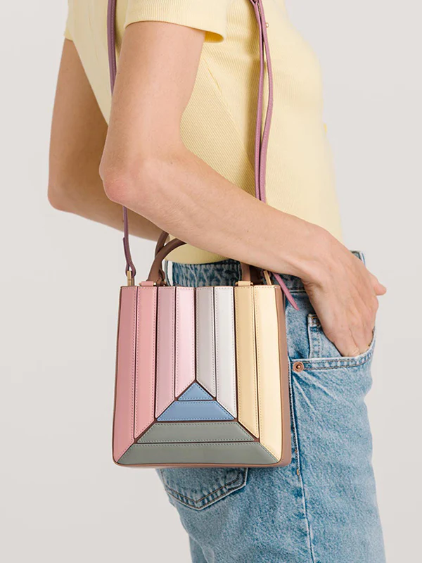 Adjustable Multi-Colored Crossbody Bags Handbags - Image 6