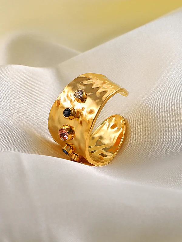 Adjustable Rhine Stones Rings Accessories - Image 5