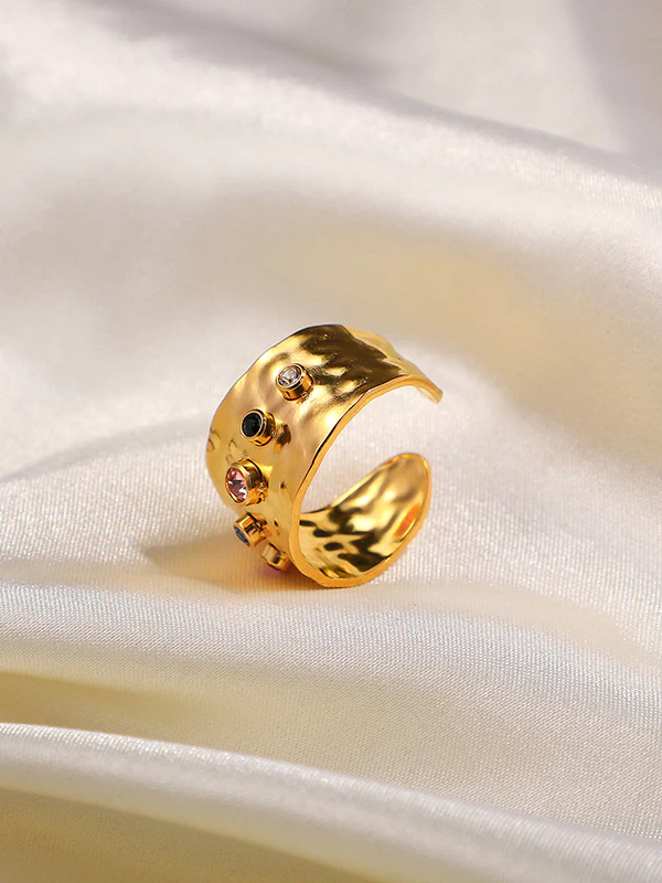 Adjustable Rhine Stones Rings Accessories - Image 6