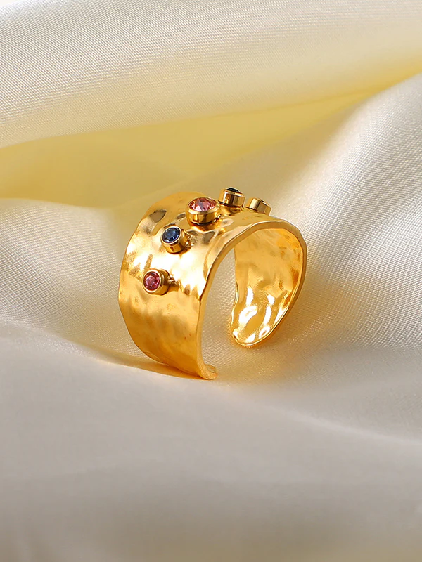 Adjustable Rhine Stones Rings Accessories - Image 7