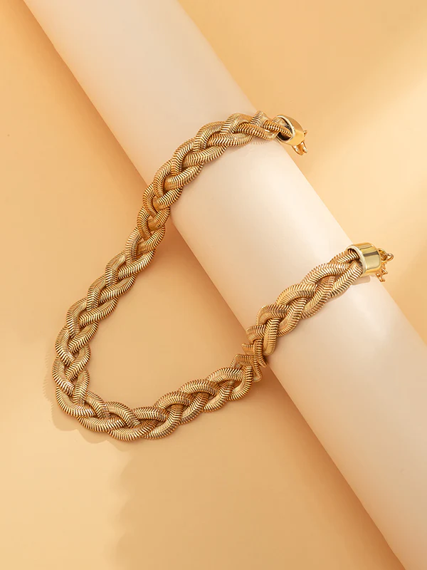 Adjustable Snake Chain Choker Necklace - Image 8