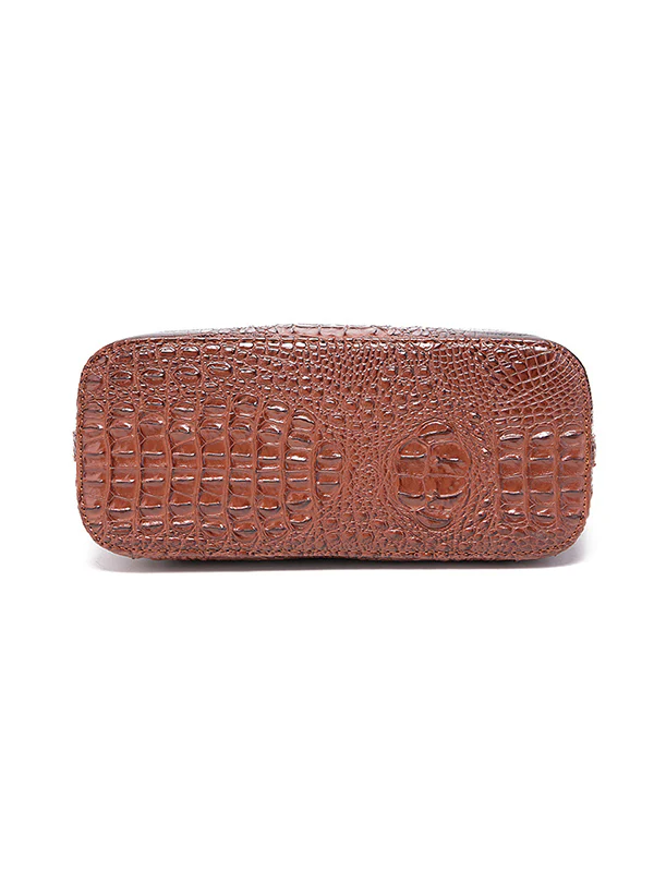 Alligator Print Pleated Split-Joint Bags Handbags - Image 33