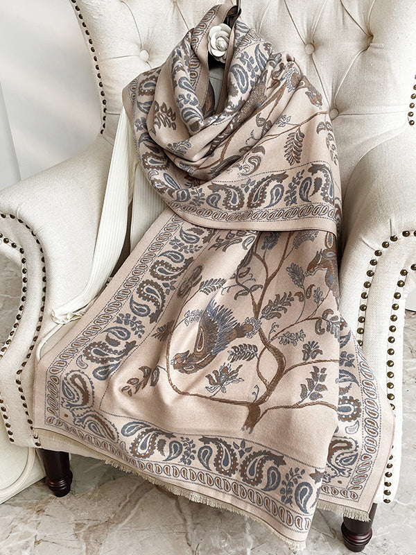 Animal Printed Keep Warm Shawl&Scarf - Image 2