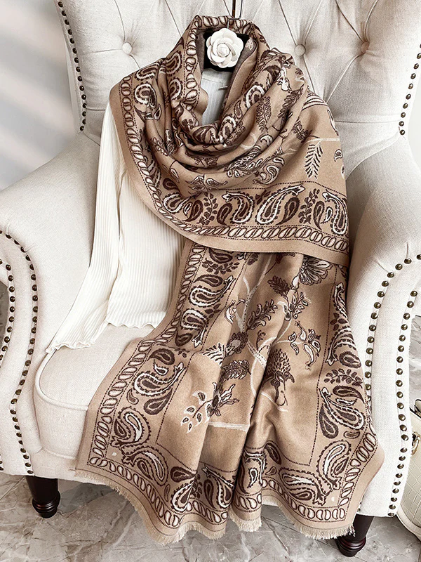 Animal Printed Keep Warm Shawl&Scarf - Image 3