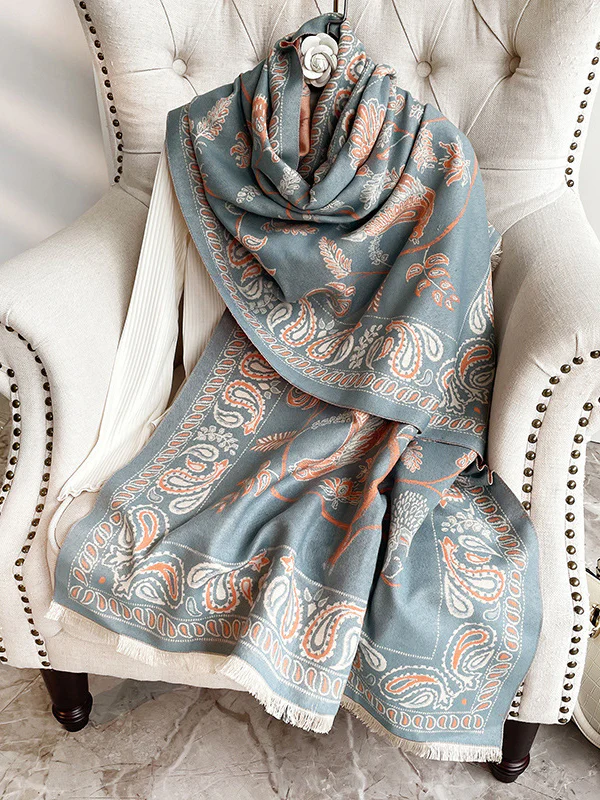 Animal Printed Keep Warm Shawl&Scarf - Image 4