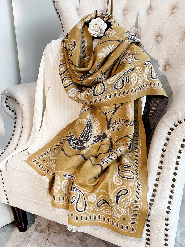 Animal Printed Keep Warm Shawl&Scarf - Image 5