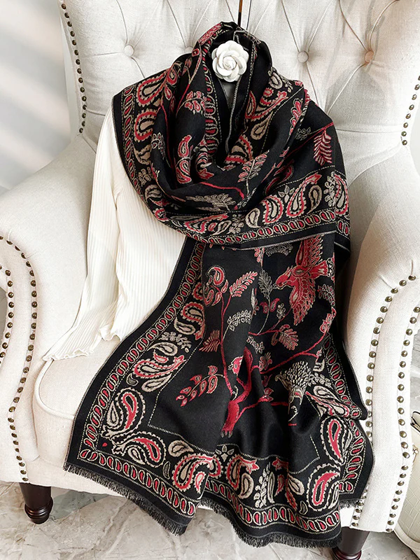 Animal Printed Keep Warm Shawl&Scarf - Image 6