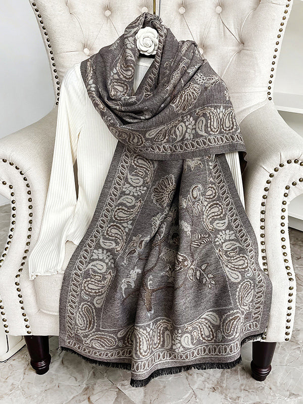 Animal Printed Keep Warm Shawl&Scarf - Image 7