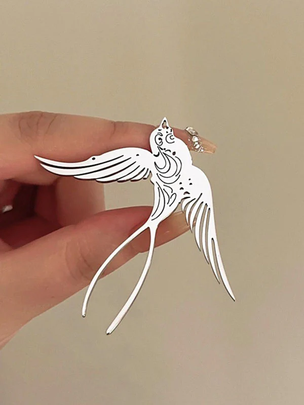 Animal Shape Solid Color Brooch Accessories - Image 2