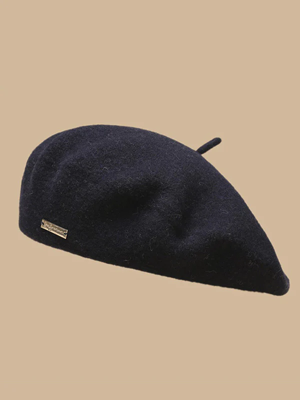 Artistic Retro Solid Color Beret Hats&Caps - Image 10