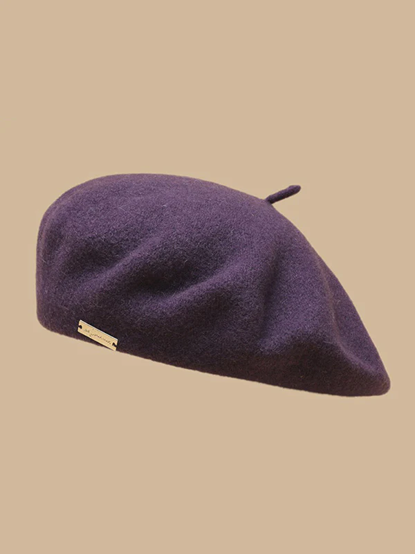 Artistic Retro Solid Color Beret Hats&Caps - Image 13