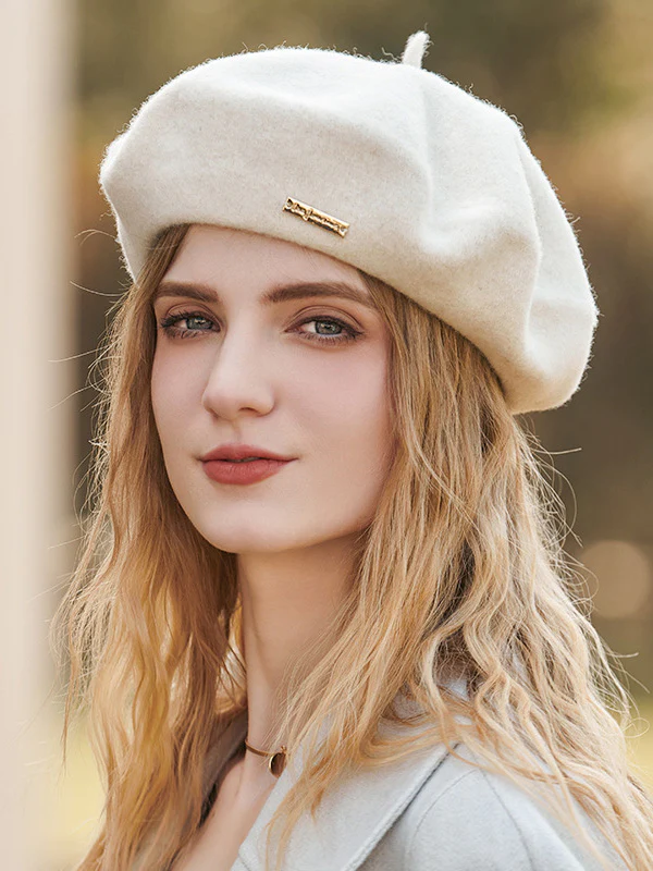 Artistic Retro Solid Color Beret Hats&Caps - Image 2