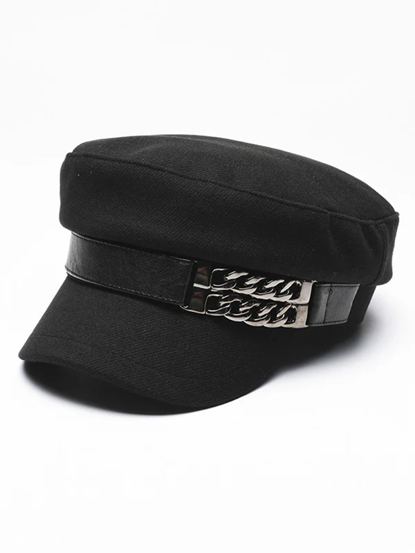 Artistic Retro Vinage Chains Beret Hats&Caps - Image 6