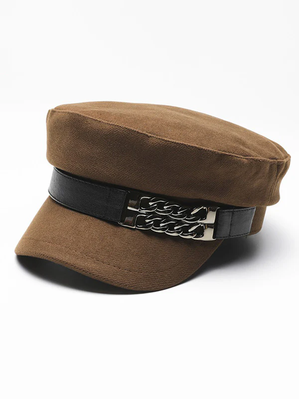 Artistic Retro Vinage Chains Beret Hats&Caps - Image 8
