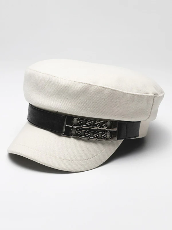 Artistic Retro Vinage Chains Beret Hats&Caps - Image 9