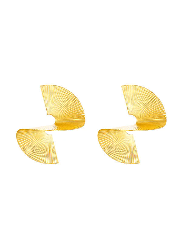 Asymmetric Geometric Earrings Accessories - Image 5