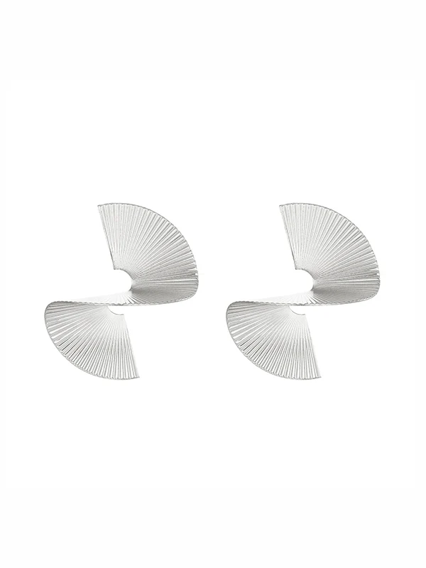 Asymmetric Geometric Earrings Accessories - Image 6