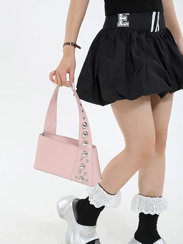 Asymmetric Rivet Split-Joint Mini Bags - Image 10