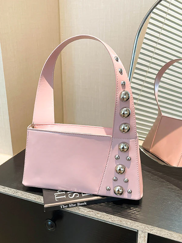 Asymmetric Rivet Split-Joint Mini Bags - Image 11
