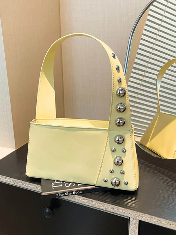 Asymmetric Rivet Split-Joint Mini Bags - Image 12
