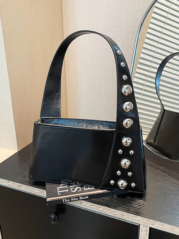 Asymmetric Rivet Split-Joint Mini Bags - Image 13